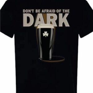 Don't Be Afraid of the Dark Graphic T-Shirt - Black